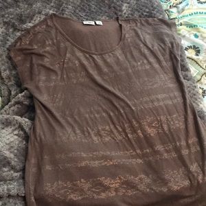 Bronze glitter shirt